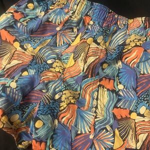 Patagonia Kids Swim Trunks - Multicolor Abstract